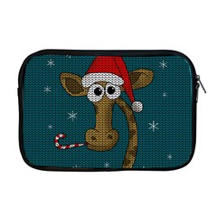 Christmas Giraffe  Apple Macbook Pro 17  Zipper Case by Valentinaart