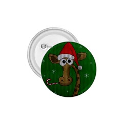 Christmas Giraffe  1 75  Buttons by Valentinaart