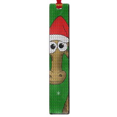 Christmas Giraffe  Large Book Marks by Valentinaart