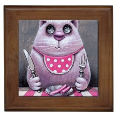  Framed Ceramic Tile by Koolcat