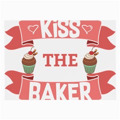 Kiss The Baker Large Glasses Cloth