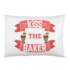 Kiss The Baker Pillow Case by BakersandArtists