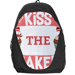 Kiss The Baker Backpack Bag by BakersandArtists