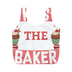 Kiss The Baker Full Print Recycle Bags (m) 