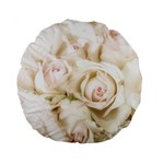 Pastel Roses Antique Vintage Standard 15  Premium Round Cushions Front