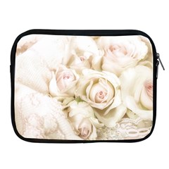 Pastel Roses Antique Vintage Apple Ipad 2/3/4 Zipper Cases by Celenk