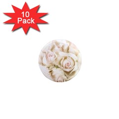 Pastel Roses Antique Vintage 1  Mini Magnet (10 Pack)  by Celenk