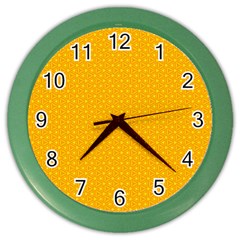 Texture Background Pattern Color Wall Clocks