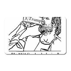 Trump Novelty Design Magnet (rectangular) by PokeAtTrump