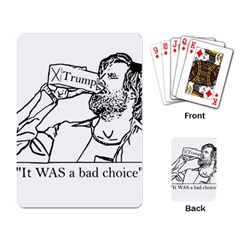 Trump Novelty Design Playing Card by PokeAtTrump