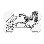 Trump Novelty Design Dog Tag Bone (Two Sides) Front