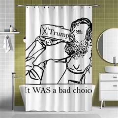 Trump Novelty Design Shower Curtain 48  X 72  (small)  by PokeAtTrump