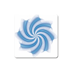 Prismatic Hole Blue Square Magnet