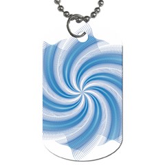 Prismatic Hole Blue Dog Tag (one Side) by Mariart