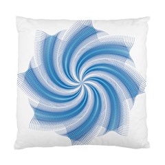 Prismatic Hole Blue Standard Cushion Case (one Side)