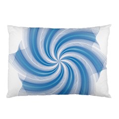 Prismatic Hole Blue Pillow Case