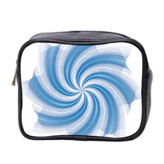 Prismatic Hole Blue Mini Toiletries Bag 2-side