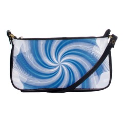 Prismatic Hole Blue Shoulder Clutch Bags by Mariart