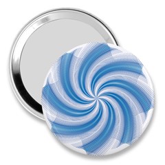 Prismatic Hole Blue 3  Handbag Mirrors