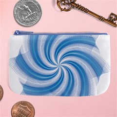 Prismatic Hole Blue Large Coin Purse by Mariart