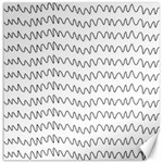 Tattoos Transparent Tumblr Overlays Wave Waves Black Chevron Canvas 16  x 16   15.2 x15.41  Canvas - 1