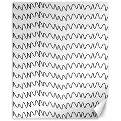 Tattoos Transparent Tumblr Overlays Wave Waves Black Chevron Canvas 16  X 20   by Mariart