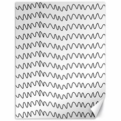 Tattoos Transparent Tumblr Overlays Wave Waves Black Chevron Canvas 18  X 24   by Mariart