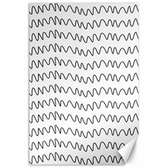 Tattoos Transparent Tumblr Overlays Wave Waves Black Chevron Canvas 20  X 30   by Mariart