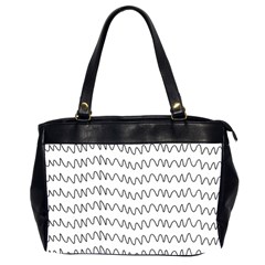 Tattoos Transparent Tumblr Overlays Wave Waves Black Chevron Office Handbags (2 Sides) 