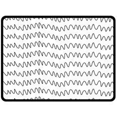 Tattoos Transparent Tumblr Overlays Wave Waves Black Chevron Fleece Blanket (large) 