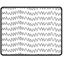 Tattoos Transparent Tumblr Overlays Wave Waves Black Chevron Fleece Blanket (medium) 