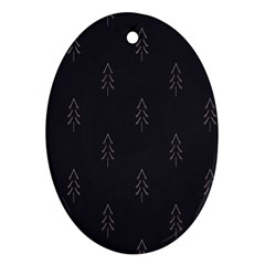 Tree Christmas Ornament (oval)