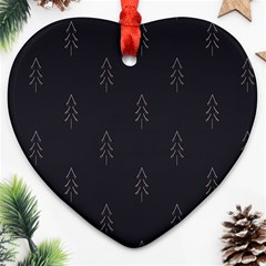 Tree Christmas Ornament (heart)