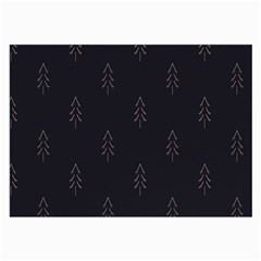 Tree Christmas Large Glasses Cloth (2-side)