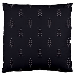 Tree Christmas Standard Flano Cushion Case (one Side)