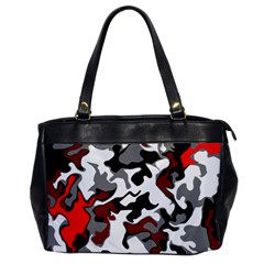 Vector Red Black White Camo Advance Office Handbags