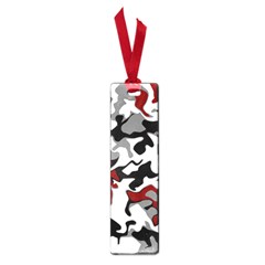 Vector Red Black White Camo Advance Small Book Marks