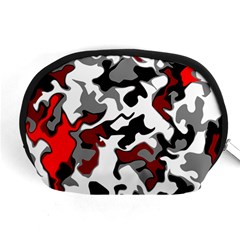 Vector Red Black White Camo Advance Accessory Pouches (medium) 