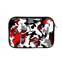 Vector Red Black White Camo Advance Apple Macbook Pro 15  Zipper Case