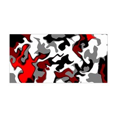 Vector Red Black White Camo Advance Yoga Headband by Mariart