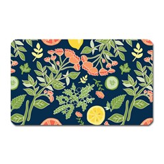 Summer Fruite Orange Lemmon Tomato Magnet (rectangular) by Mariart