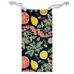 Summer Fruite Orange Lemmon Tomato Jewelry Bag by Mariart