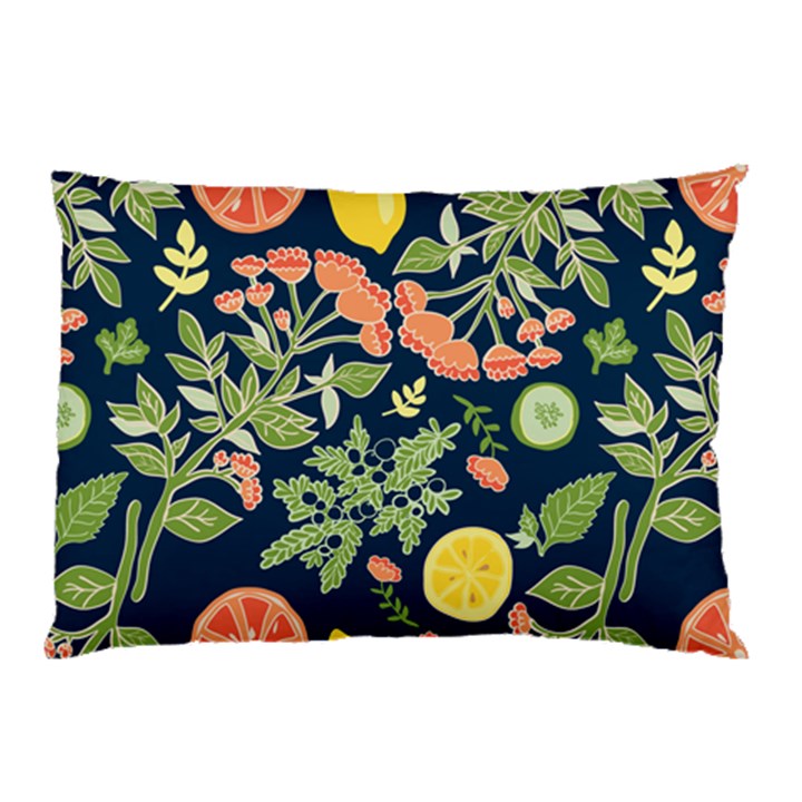 Summer Fruite Orange Lemmon Tomato Pillow Case