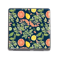 Summer Fruite Orange Lemmon Tomato Memory Card Reader (square) by Mariart