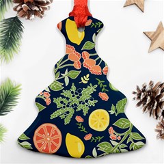 Summer Fruite Orange Lemmon Tomato Ornament (christmas Tree)  by Mariart