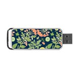 Summer Fruite Orange Lemmon Tomato Portable USB Flash (One Side) Front