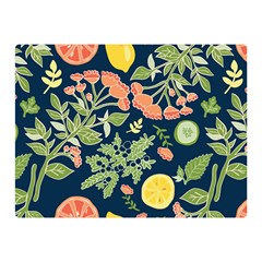 Summer Fruite Orange Lemmon Tomato Double Sided Flano Blanket (mini) 