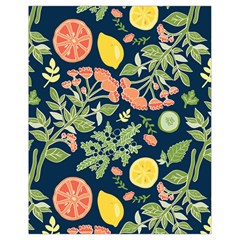 Summer Fruite Orange Lemmon Tomato Drawstring Bag (small)