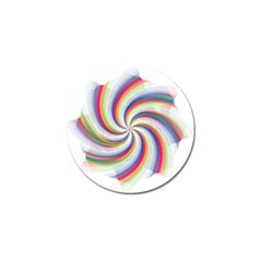 Prismatic Hole Rainbow Golf Ball Marker (4 Pack) by Mariart