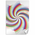 Prismatic Hole Rainbow Canvas 20  x 30   19.62 x28.9  Canvas - 1